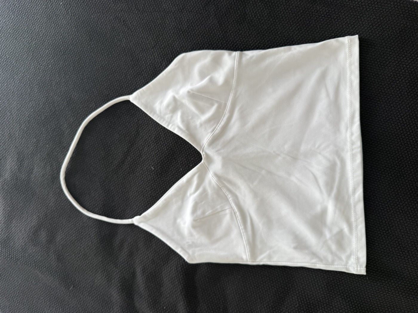 White racerback